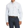Ariat Mens Twill Durastretch Long Sleeve Work Shirt