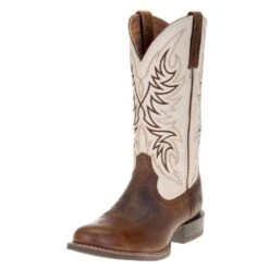 Men's Ariat Sport Horseman Cattail Brown 13in. Dover Brown Top Boot