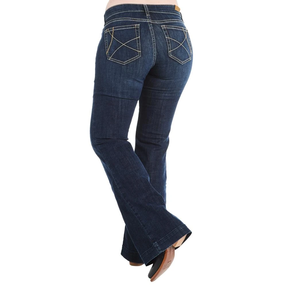 Ariat Women's Slim Fit Ella Wide Leg Trouser Jean 1 Ariat Women's Slim Fit Ella Wide Leg Trouser Jean