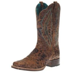 Ariat Women`s Primetime Brown Faded Leopard Boot