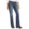 Ariat Women's R.E.A.L. Mid Rise Stretch Tulip Boot Cut Jean