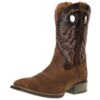 Ariat Men's Sport Buckout Rough Ginger 11in. Rusted Iron Top Square Toe Boot
