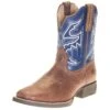 Childrens Ariat Blue Sorting Pen Cowboy Boot