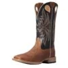 Ariat Men`s Ariat Granger Ultra Trail Tan 13` Sharp Black Top Square Toe Boot