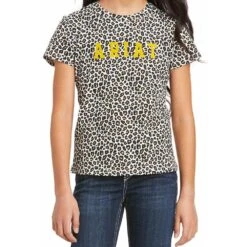 Girls Ariat REAL Wild Logo Tee