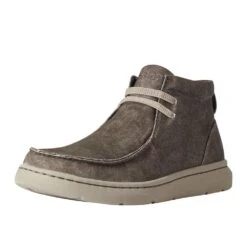 Ariat Men's Ariat Hilo Mid Stretch Charcoal Canvas Shoe
