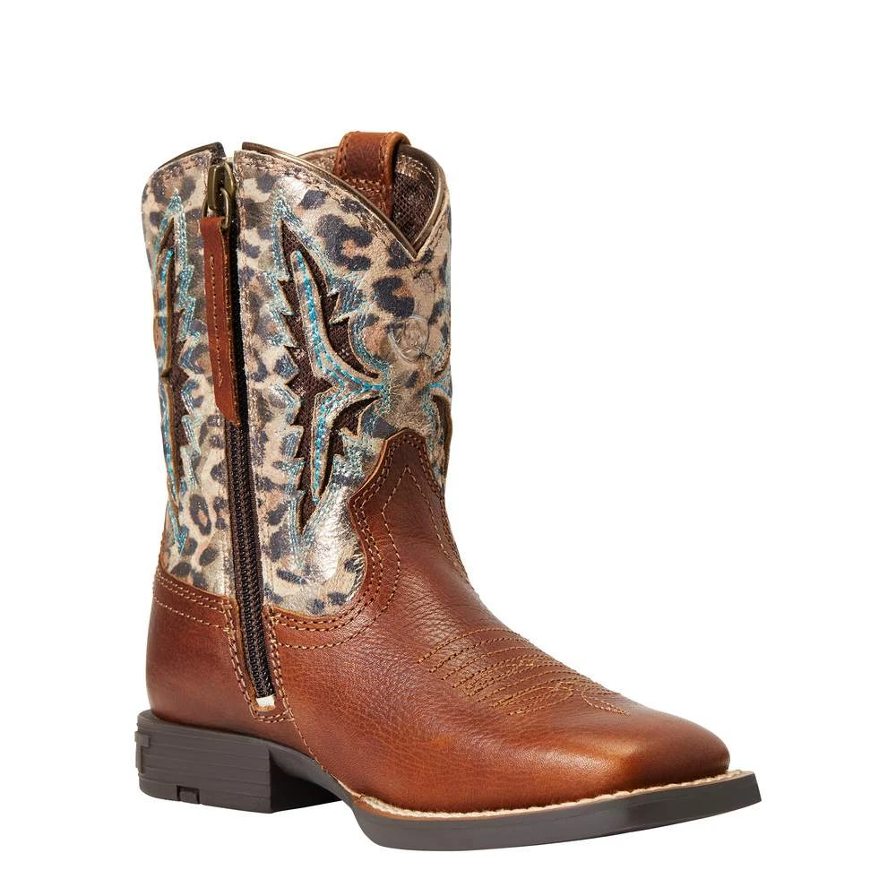 Ariat Children's VentTek Metallic Leopard Boot 1 Ariat Children's VentTek Metallic Leopard Boot