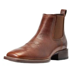 Ariat Men`s Booker Ultra Royal Brown Slip On Shoe