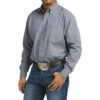 Ariat Men's Maximal Stretch Blue Print Shirt