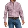 Ariat Men's Pro Series Multi Plaid Judson Buttondown