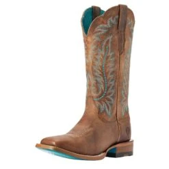 Ariat Women's Frontier Tan 12 Tan Cowgirl Boot