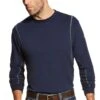 Ariat Men's FR Navy Crew Tee Shirt