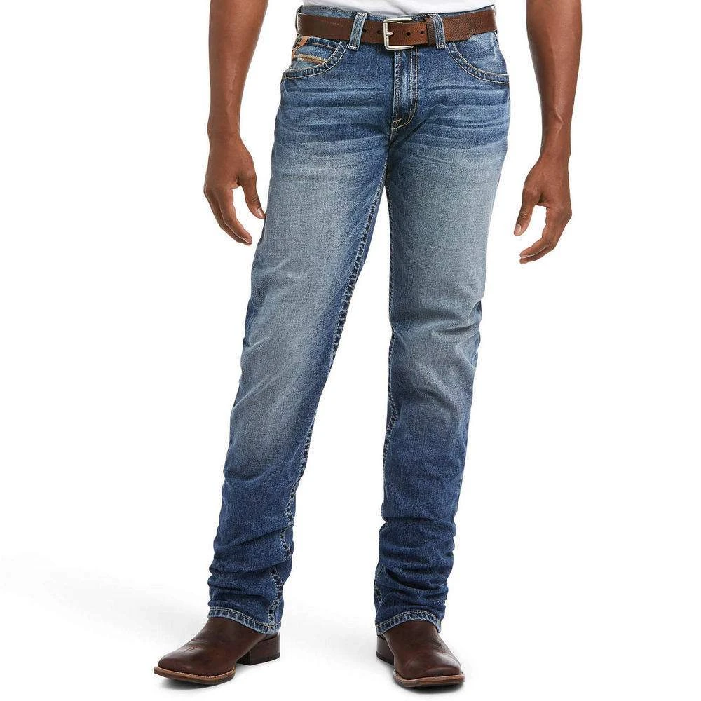 Ariat Men's M4 Low Rise Stretch Longspur Stackable Straight Leg Jean