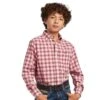 Ariat Boy's Pro Series Forrest Stretch Classic Fit Shirt