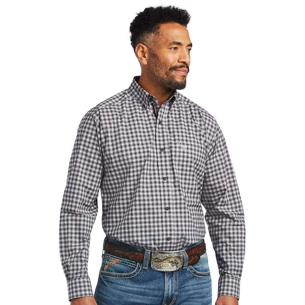 Ariat Men's Pro Series Michael Stretch Classic Fit Shirt - Image 2