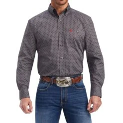 Relentless By Ariat Men's Steadfast Stretch Classic Fit Shirt