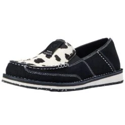 Ariat Women's Black And White Suede Cruiser