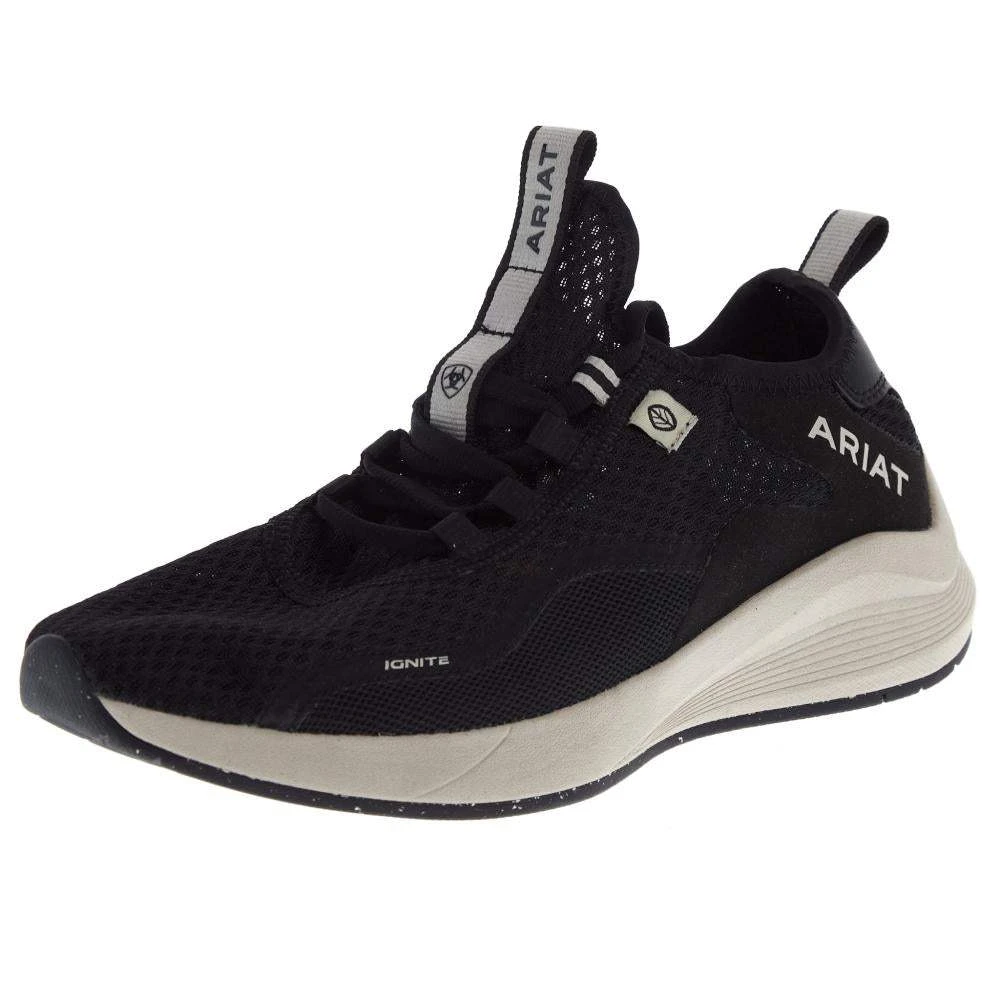 Ariat Women's Ignite Eco Black Tennis Shoe 1 Ariat Women's Ignite Eco Black Tennis Shoe