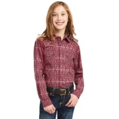 Girl's Ariat REAL Alma Shirt