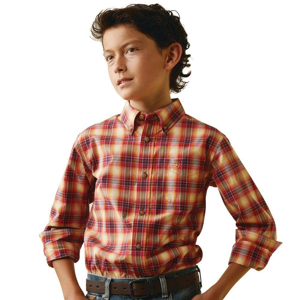 Ariat Boy's Pro Nayel Classic Fit Shirt