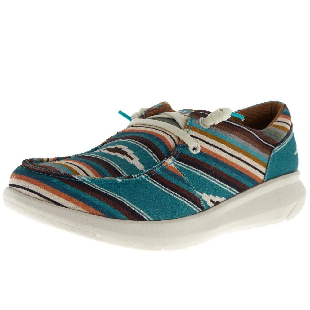 Ariat Women's Hilo Turquoise Serape Lace Up Shoe