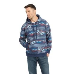 Ariat Men's All-Over Print Chimayo Hoodie