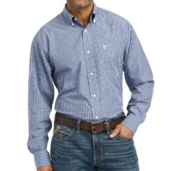 Ariat Men's Wrinkle Free Ellison Fitted Shirt