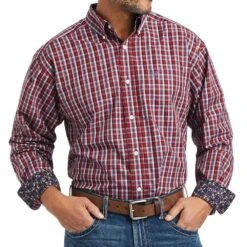 Ariat Men's Wrinkle Free Emilio Classic Fit Shirt