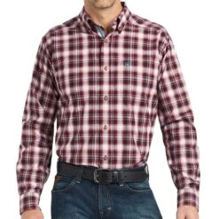 Ariat Men's Pro Series Kenneth Stretch Fitted Shirt