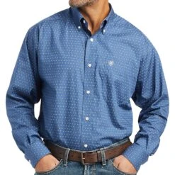 Ariat Men's Wrinkle Free Eaden Classic Fit Shirt