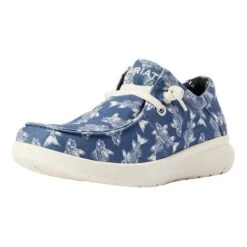 Ariat Men's Hilo Stretch Bonefish Blue Casual Shoe