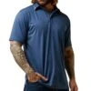 Ariat Mens Charger 2.0 Fitted Polo SS