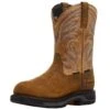 Ariat Men's Workhog XT H2O Distressed Bravo Brown Carbon Toe Work Boot