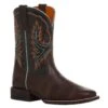 Ariat Youth Wilder Hat Box Brown And Deepest Teal Boot