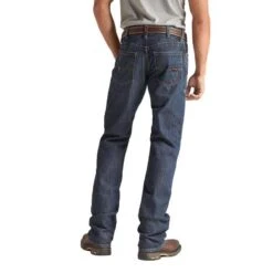 Ariat Men's FR M4 Basic Relaxed Fit Boot Cut Work Jeans