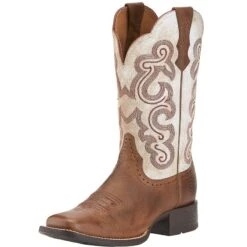 Ariat Women's Quickdraw Sandstorm Cowgirl Boots