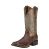 Ariat Women's Round Up Yukon Brown Cowgirl Boots