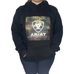 Ariat Boy's Protect And Serve Camo Hoodie